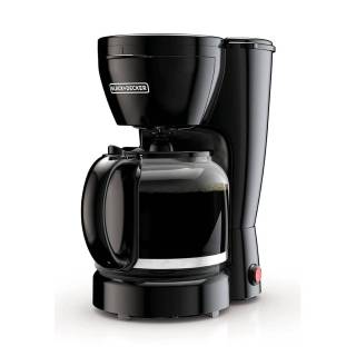 Cafetera 12 tazas negra black and decker