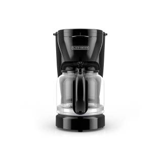Cafetera 12 tazas negra black and decker