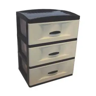 Practimueble grande X 3 beige colplast